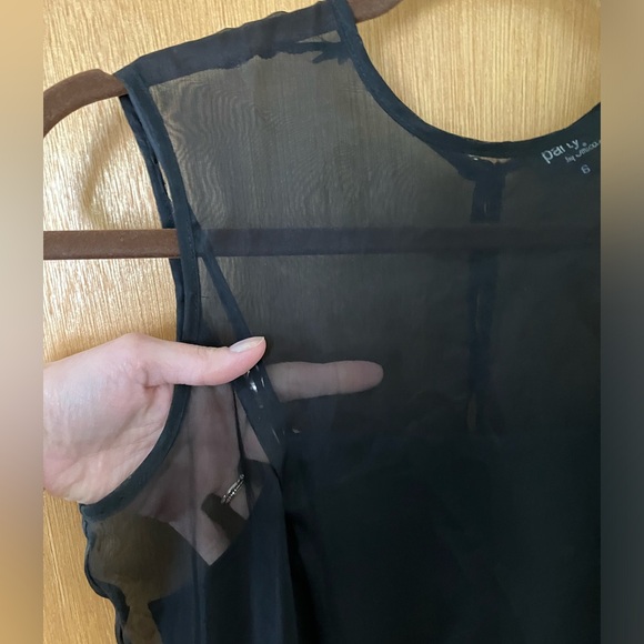 Vintage 90s prom dress - black layered ballerina style dress. EUC - Picture 8 of 13